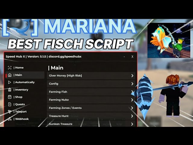 [UPD🐋] Roblox FISCH Script | Fastest Auto Farm, Instant Catch, Auto Sell + DUPE! *NO KEY*