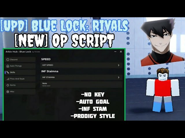 [UPD] Blue Lock: Rivals OP Script | Auto Score, Inf energy, Max Speed & More NO KEY 🚀