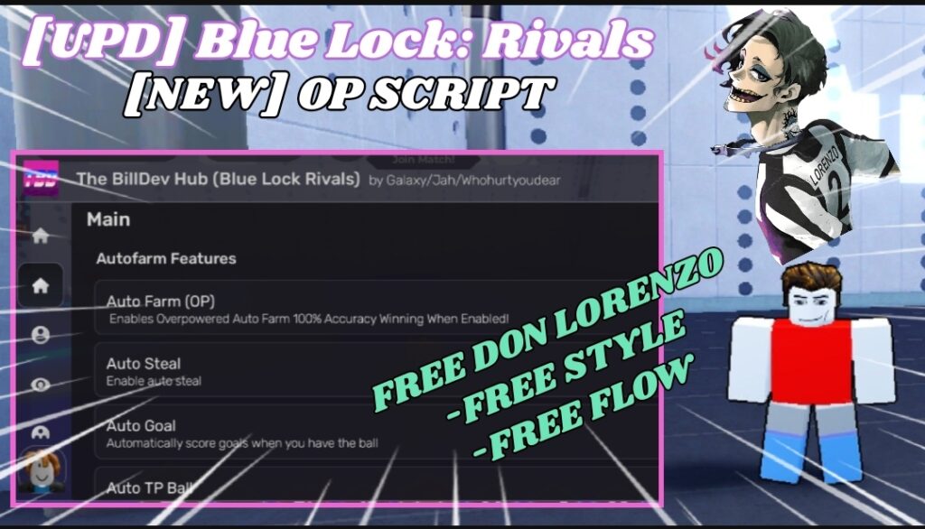 🔥 [UPD] Blue Lock: Rivals OP Script | Don Lorenzo, Auto Goal, Infinite Flow & More! | Pastebin 2025🚀