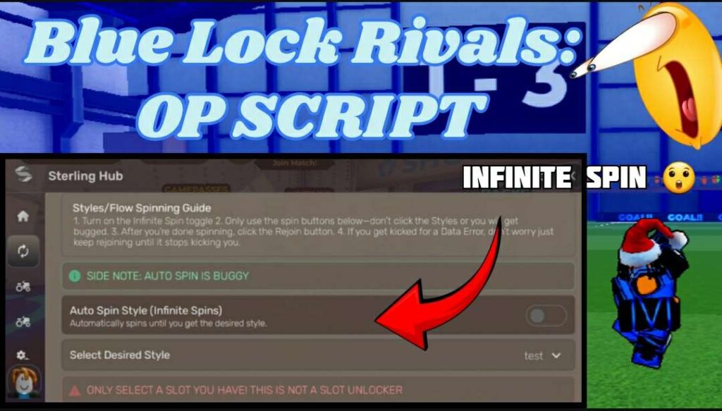 Blue Lock Rival Script: INFINITE SPINS, AUTOFARM, ANY STYLE & MORE *NO KEY* 🚀